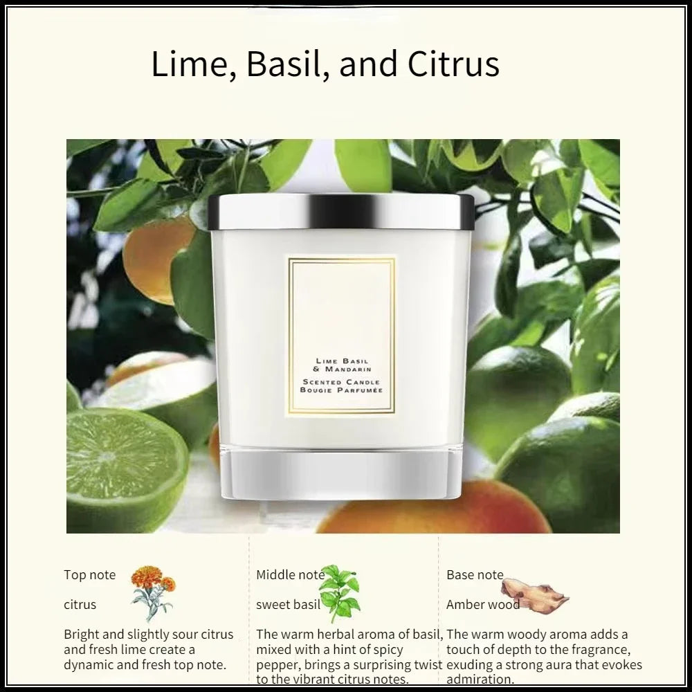 شمعة معطرة فاخرة.