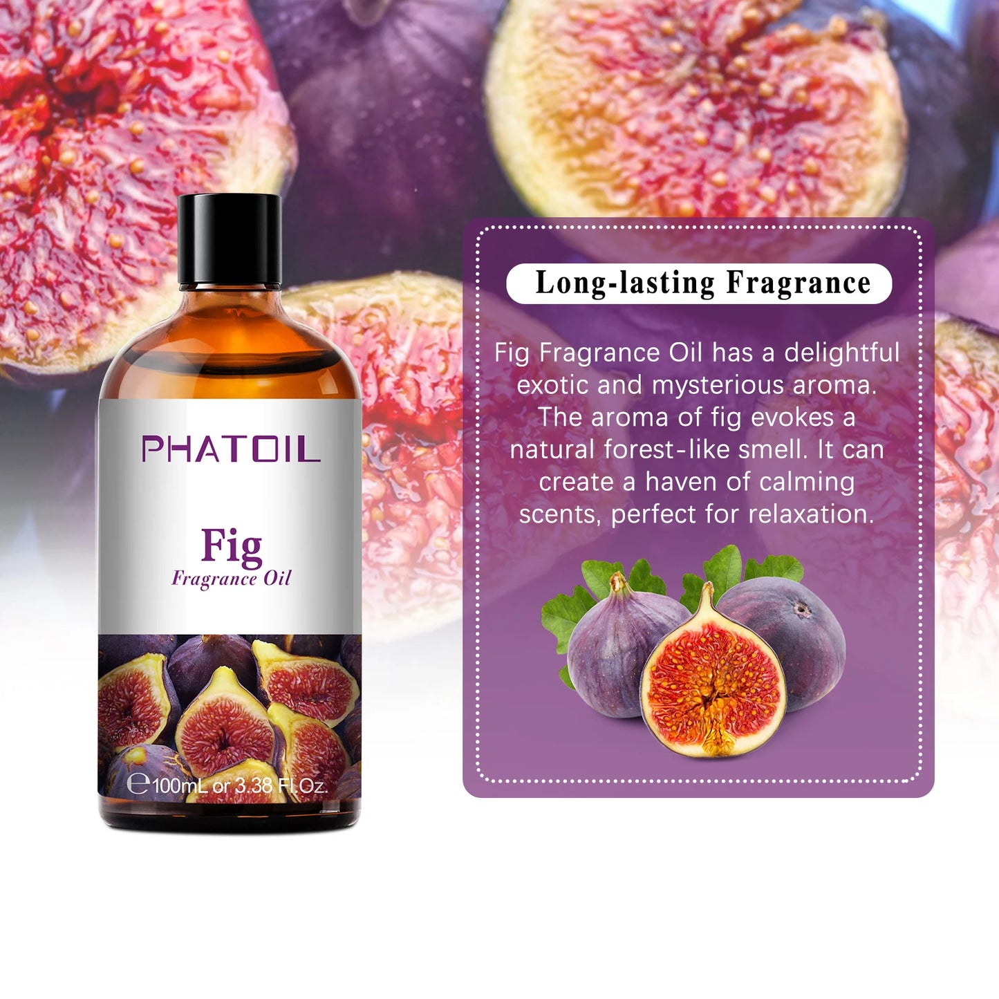 زيت عطري عطري للعلاج بالروائح بسعة 100 مل، بروائح جوز الهند والفانيليا، الفراولة، الكرز، و الليمون، متوفر بـ 1 / 2 / 3 قطع، مخصص
