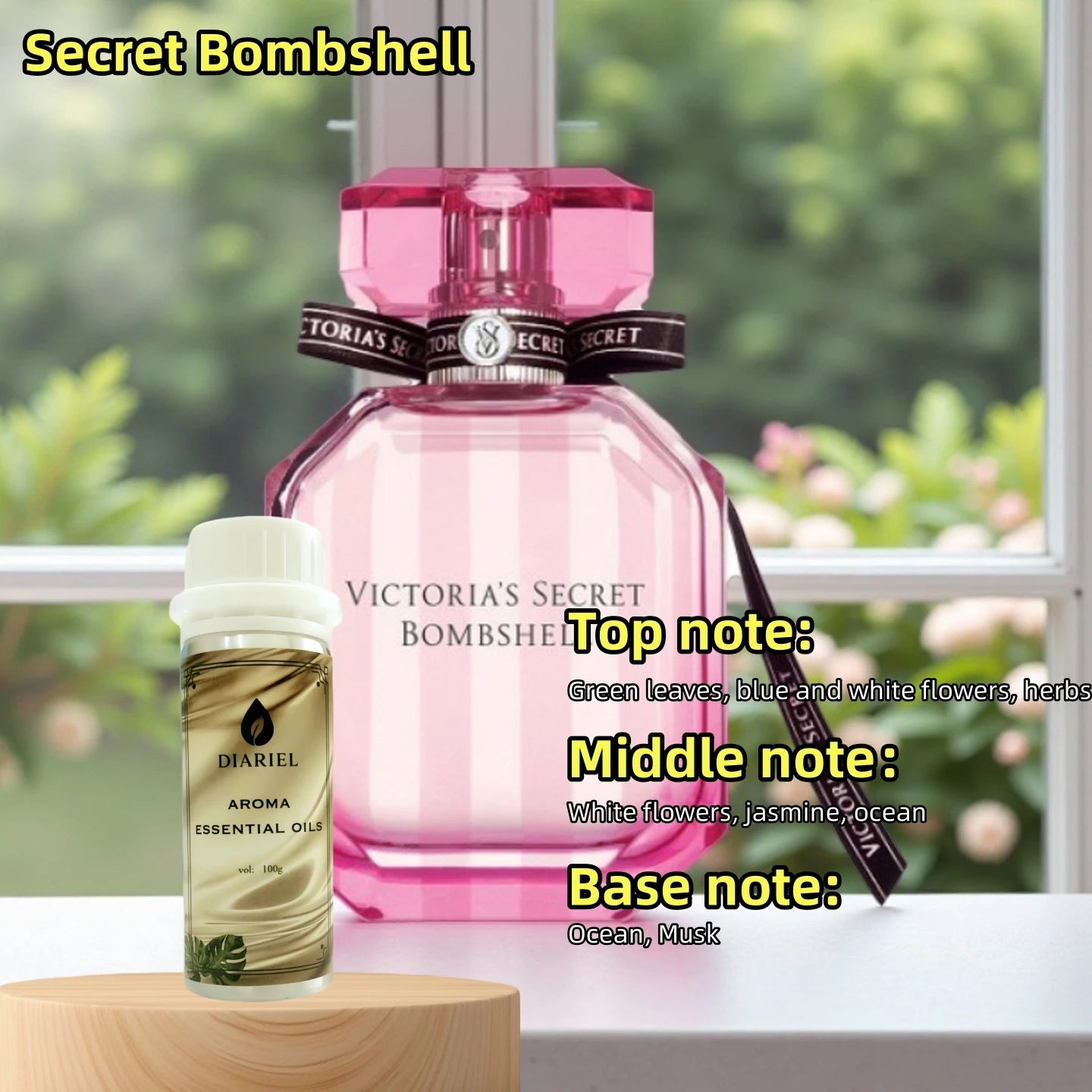 زيت عطري عطري (زيت عطر) سعة 100 مل، مخصص لموزعات الروائح الكهربائية وأجهزة نشر العطور، بروائح مستوحاة من (ماي واي، فيموس، ديلا