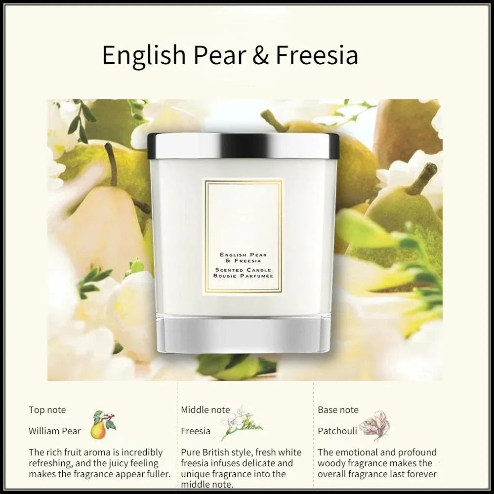 شمعة معطرة فاخرة.