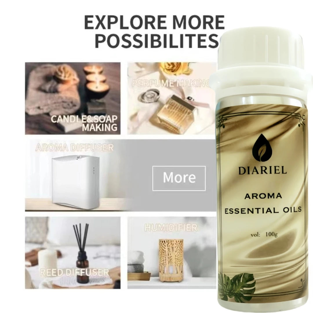 زيت عطري عطري (زيت عطر) سعة 100 مل، مخصص لموزعات الروائح الكهربائية وأجهزة نشر العطور، بروائح مستوحاة من (ماي واي، فيموس، ديلا