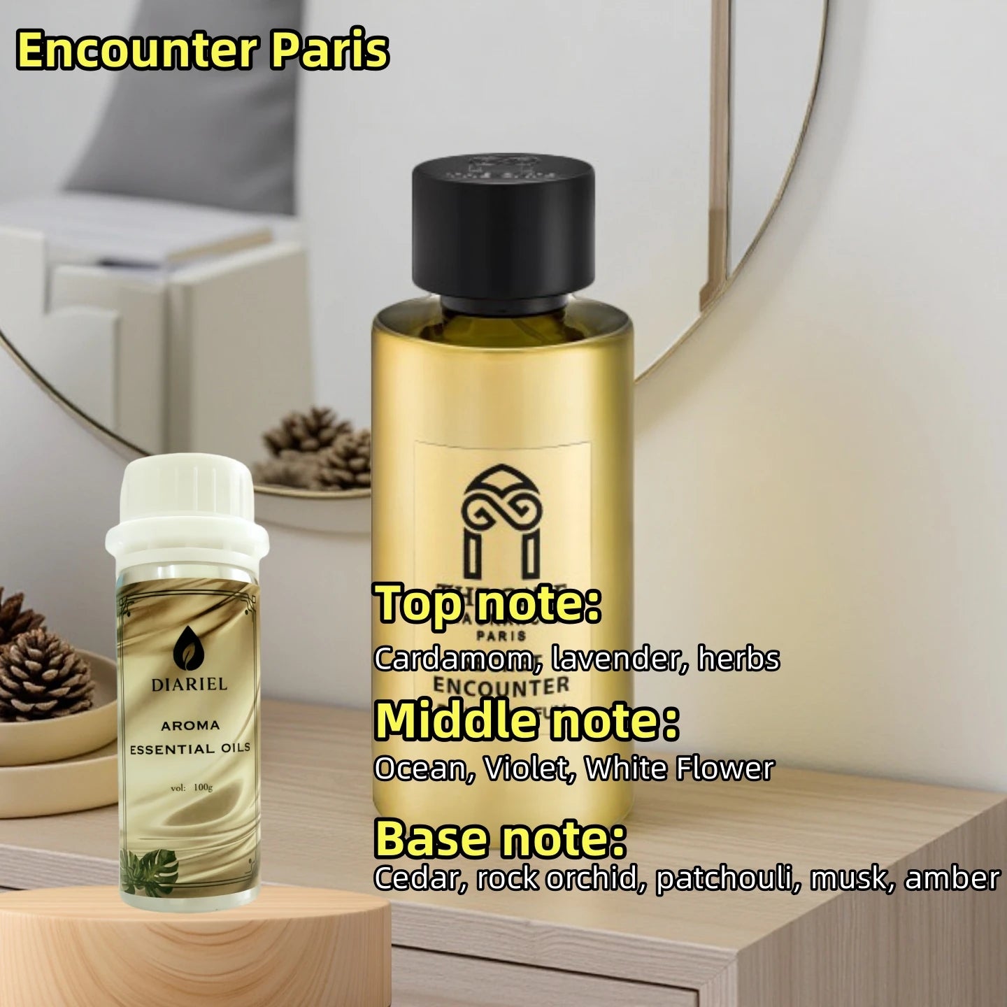 زيت عطري عطري (زيت عطر) سعة 100 مل، مخصص لموزعات الروائح الكهربائية وأجهزة نشر العطور، بروائح مستوحاة من (ماي واي، فيموس، ديلا