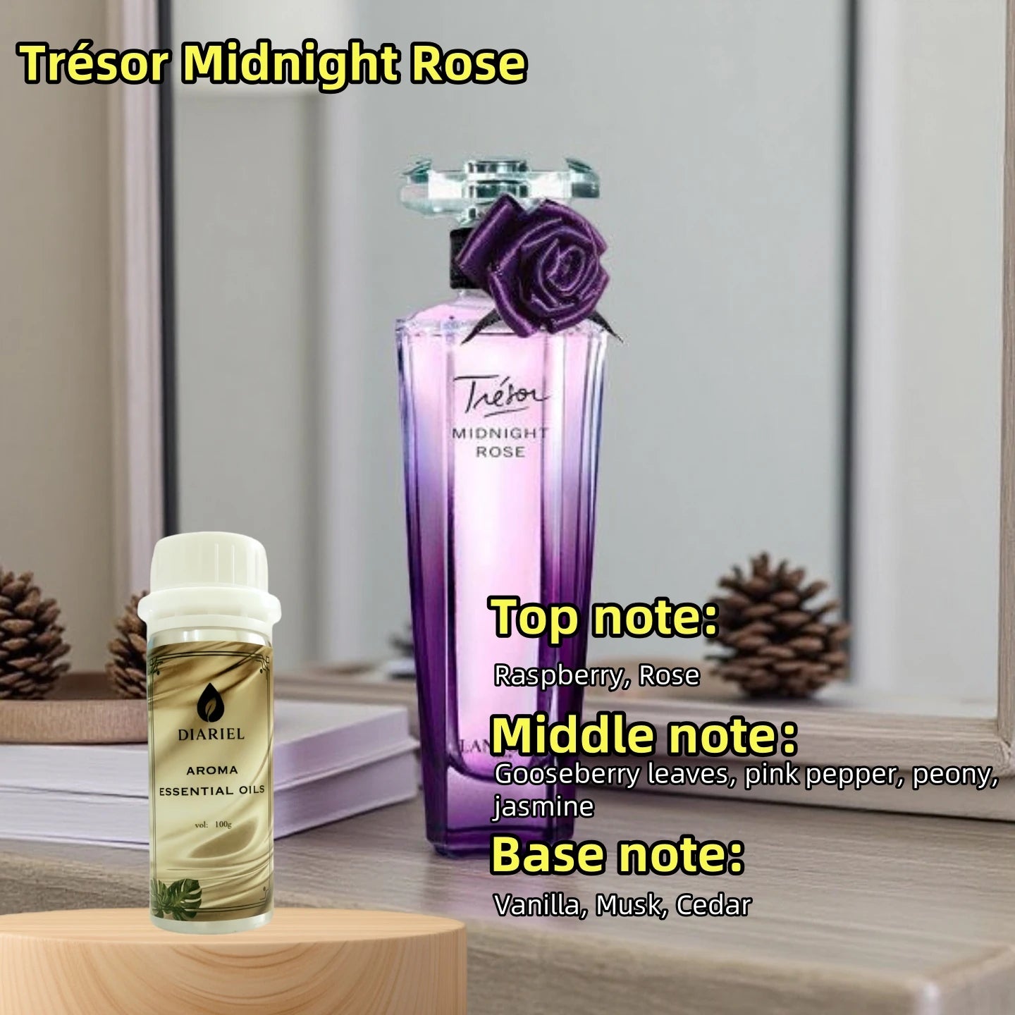 زيت عطري عطري (زيت عطر) سعة 100 مل، مخصص لموزعات الروائح الكهربائية وأجهزة نشر العطور، بروائح مستوحاة من (ماي واي، فيموس، ديلا