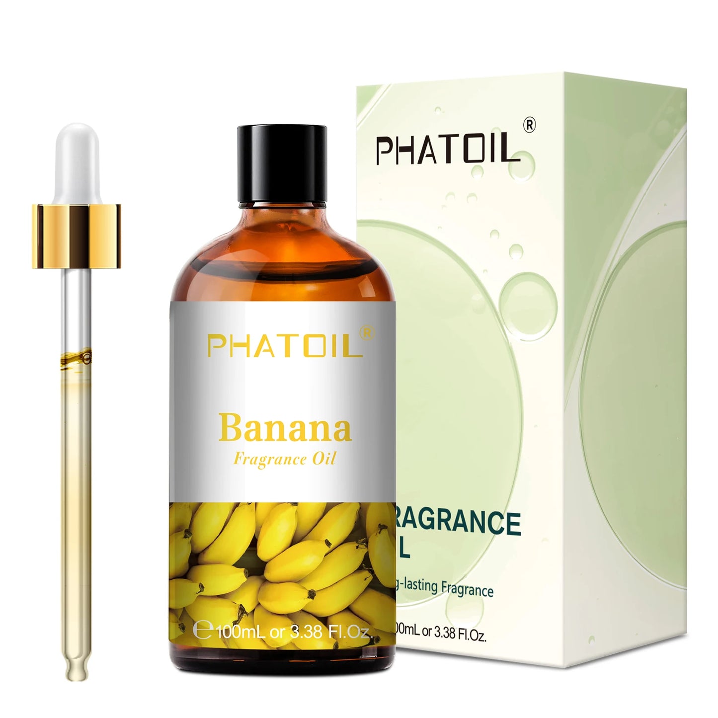 زيت عطري عطري للعلاج بالروائح بسعة 100 مل، بروائح جوز الهند والفانيليا، الفراولة، الكرز، و الليمون، متوفر بـ 1 / 2 / 3 قطع، مخصص