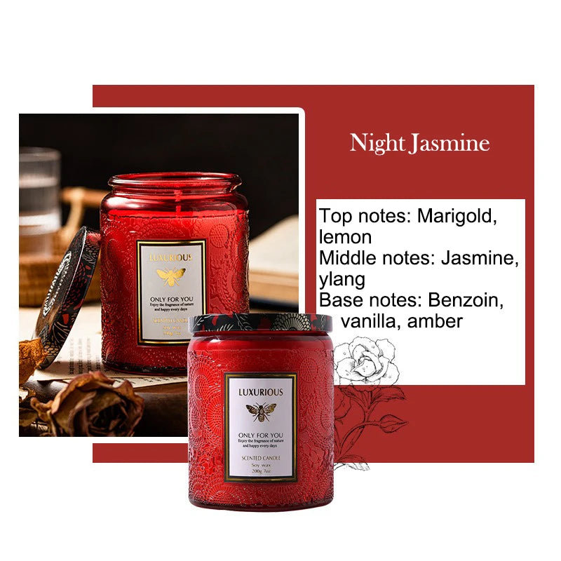 شمعة معطرة في وعاء سعة 198 جرام.