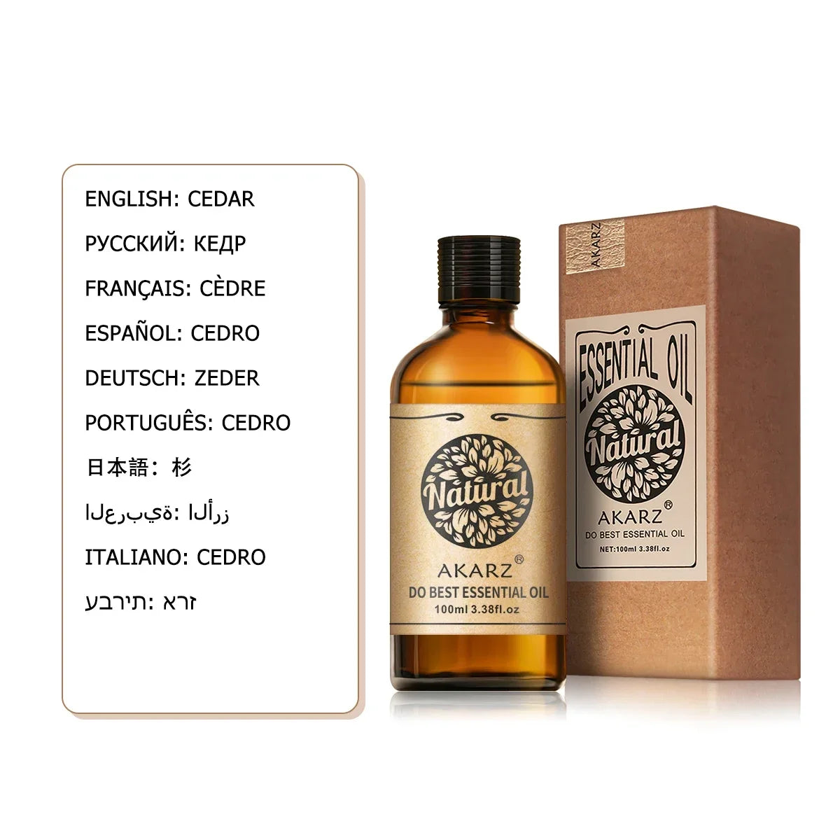 زيت المسك العطري الطبيعي من عكارز، للعلاج بالروائح، يهدئ الأعصاب ويزن المزاج، للعناية بالجسم والوجه.