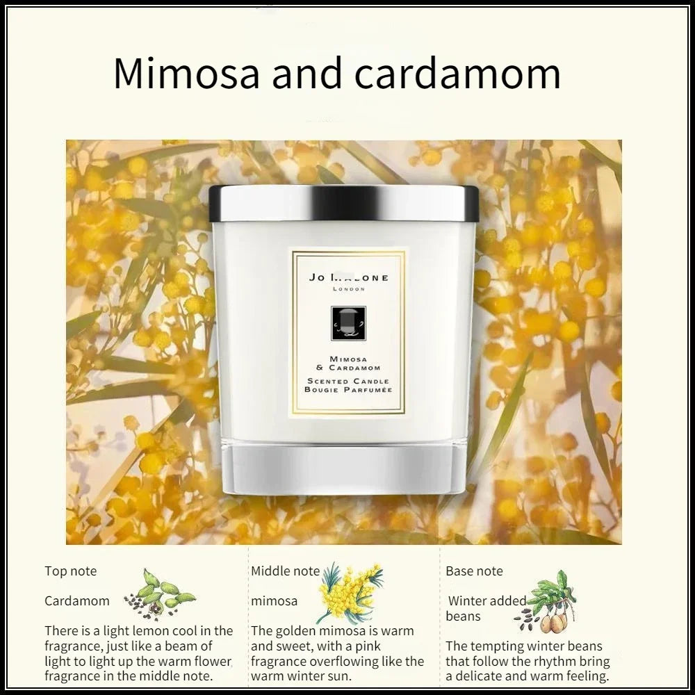 شمعة معطرة فاخرة.