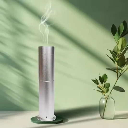 موزع روائح عطري فاخر محمول، كهربائي، يعمل بدون ماء، موزع عطور للاستخدام في المنزل، الفندق، دورات المياه، لـالزيوت العطرية