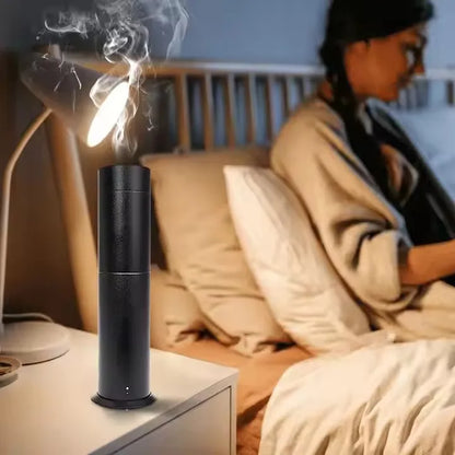موزع روائح عطري فاخر محمول، كهربائي، يعمل بدون ماء، موزع عطور للاستخدام في المنزل، الفندق، دورات المياه، لـالزيوت العطرية