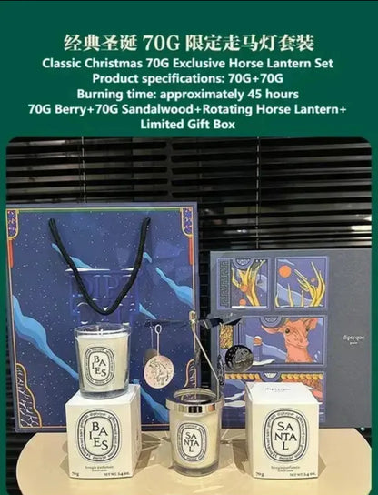 شموع طبيعية معطرة.