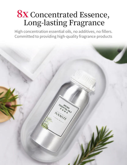 زيت عطري أساسي ناماستي سعة 500 مل، زيت عطري عطري لسلسلة فنادق، واحة عطرية كهربائية، زيت معطرات، معطر هواء، موزع روائح عطري، ز