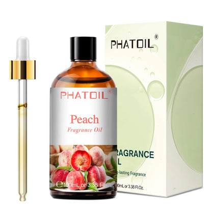 زيت عطري عطري للعلاج بالروائح بسعة 100 مل، بروائح جوز الهند والفانيليا، الفراولة، الكرز، و الليمون، متوفر بـ 1 / 2 / 3 قطع، مخصص