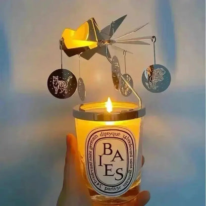 شموع طبيعية معطرة.