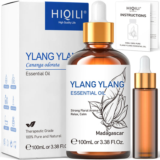 زيت عطري من هيجلي سعة 100 مل، مناسب للاستخدام في الفواحة / جهاز الترطيب / التدليك / العلاج بالروائح، وزيت عطري لصناعة الشموع وا