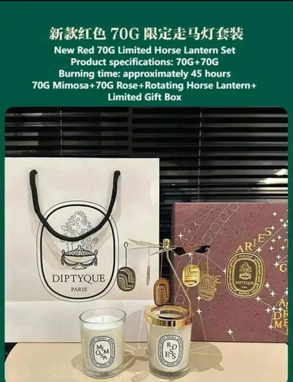 شموع طبيعية معطرة.
